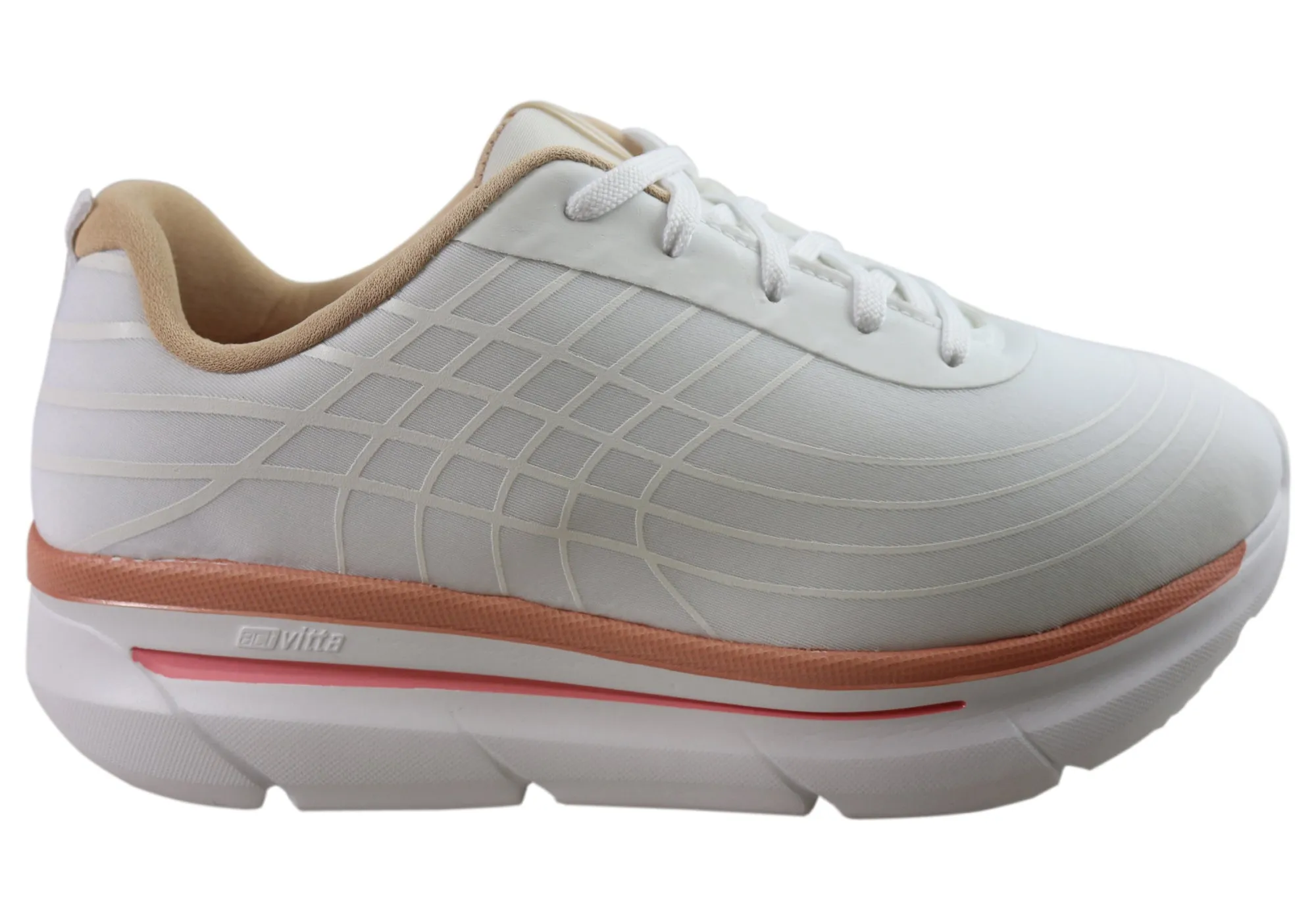 Actvitta Boost Womens Cushioned Platform Active Shoes Made In Brazil Actvitta Shoes