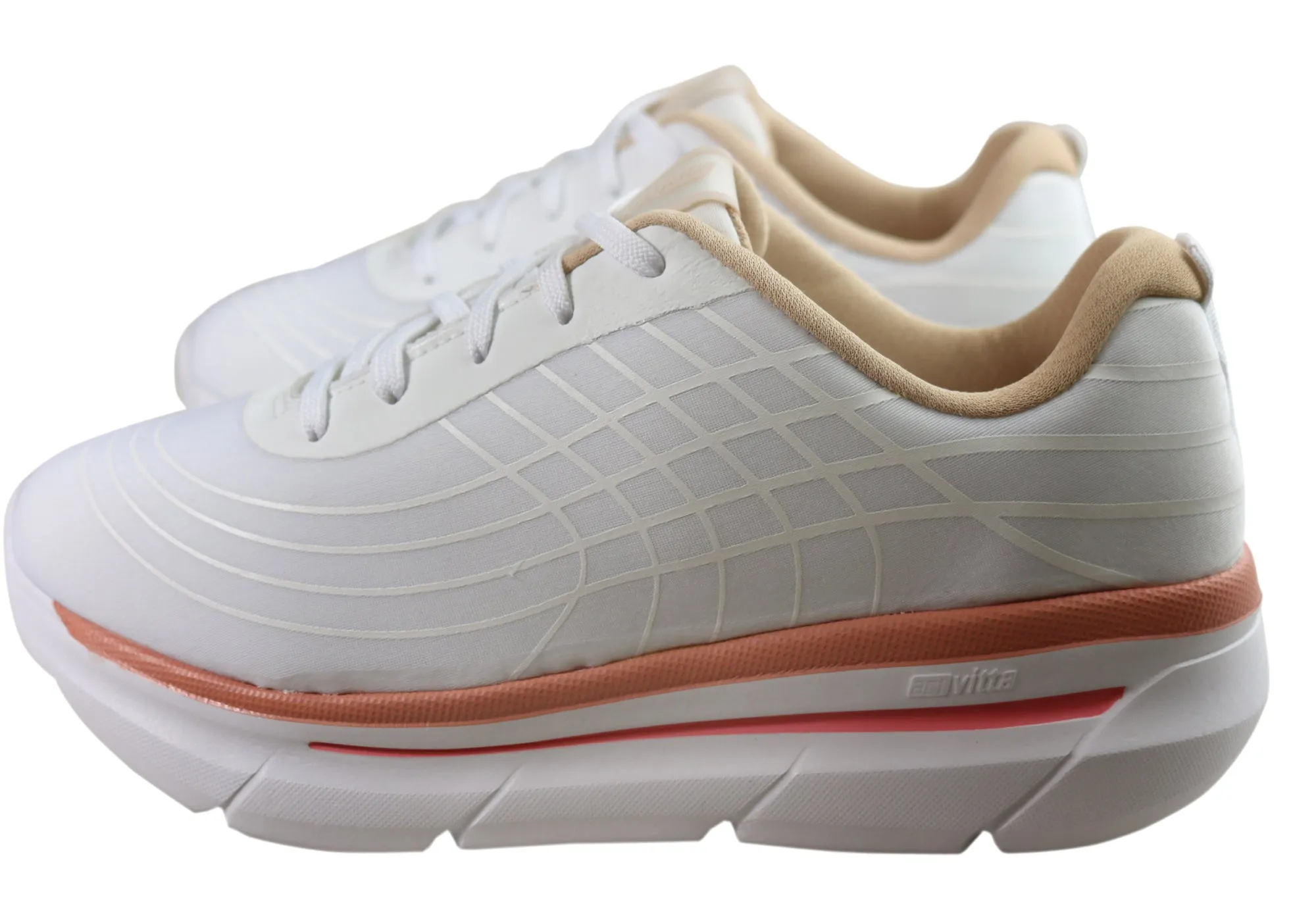 Actvitta Boost Womens Cushioned Platform Active Shoes Made In Brazil Actvitta Shoes