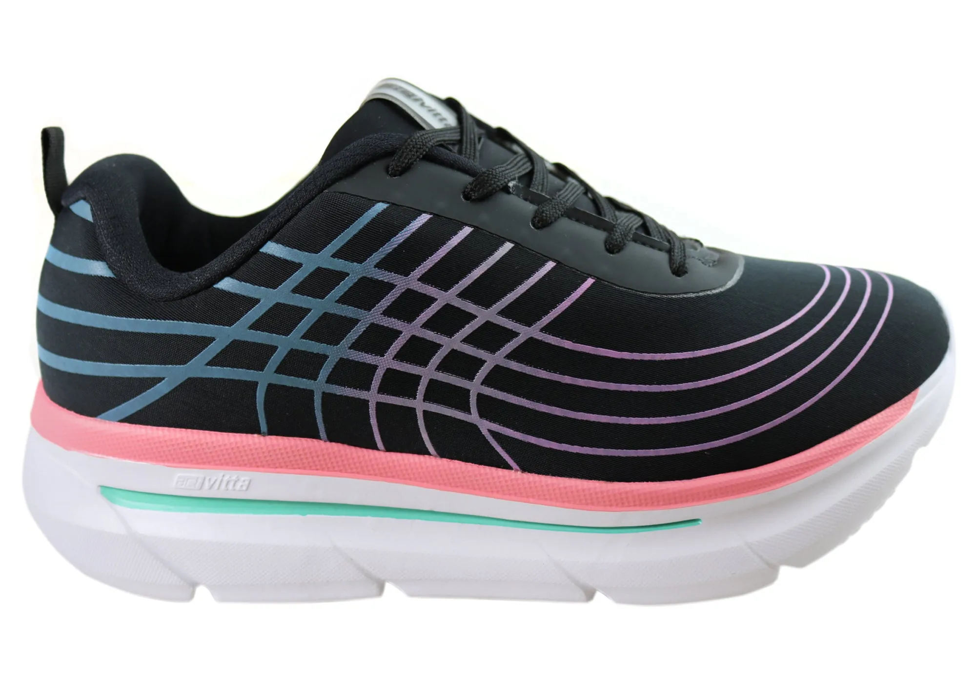 Actvitta Boost Womens Cushioned Platform Active Shoes Made In Brazil Actvitta Shoes