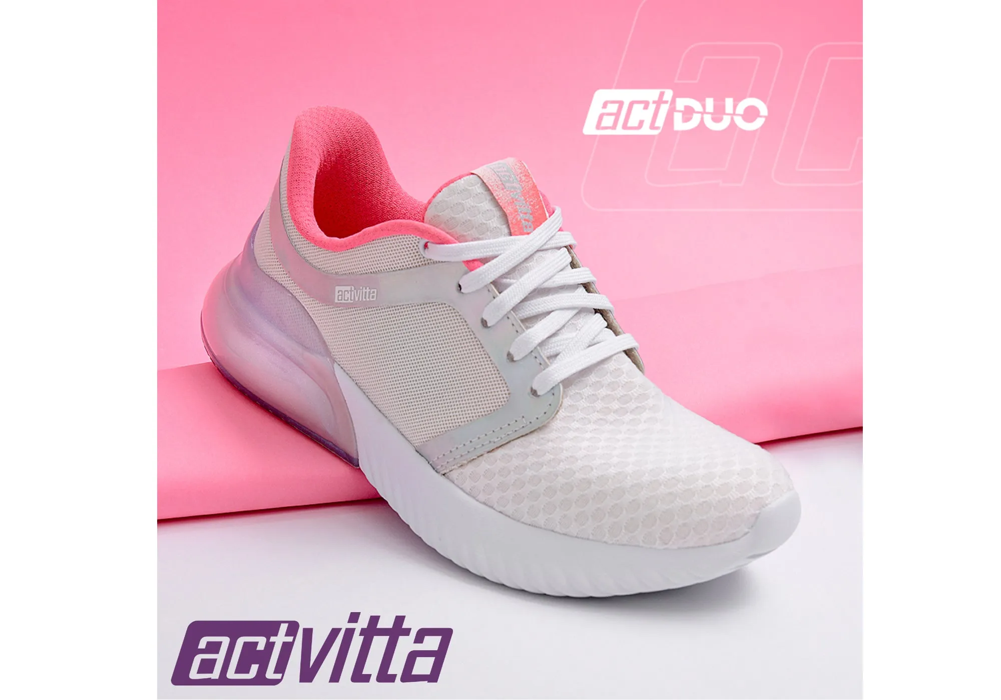 Actvitta Transcend Womens Cushioned Active Shoes Made In Brazil Actvitta Shoes