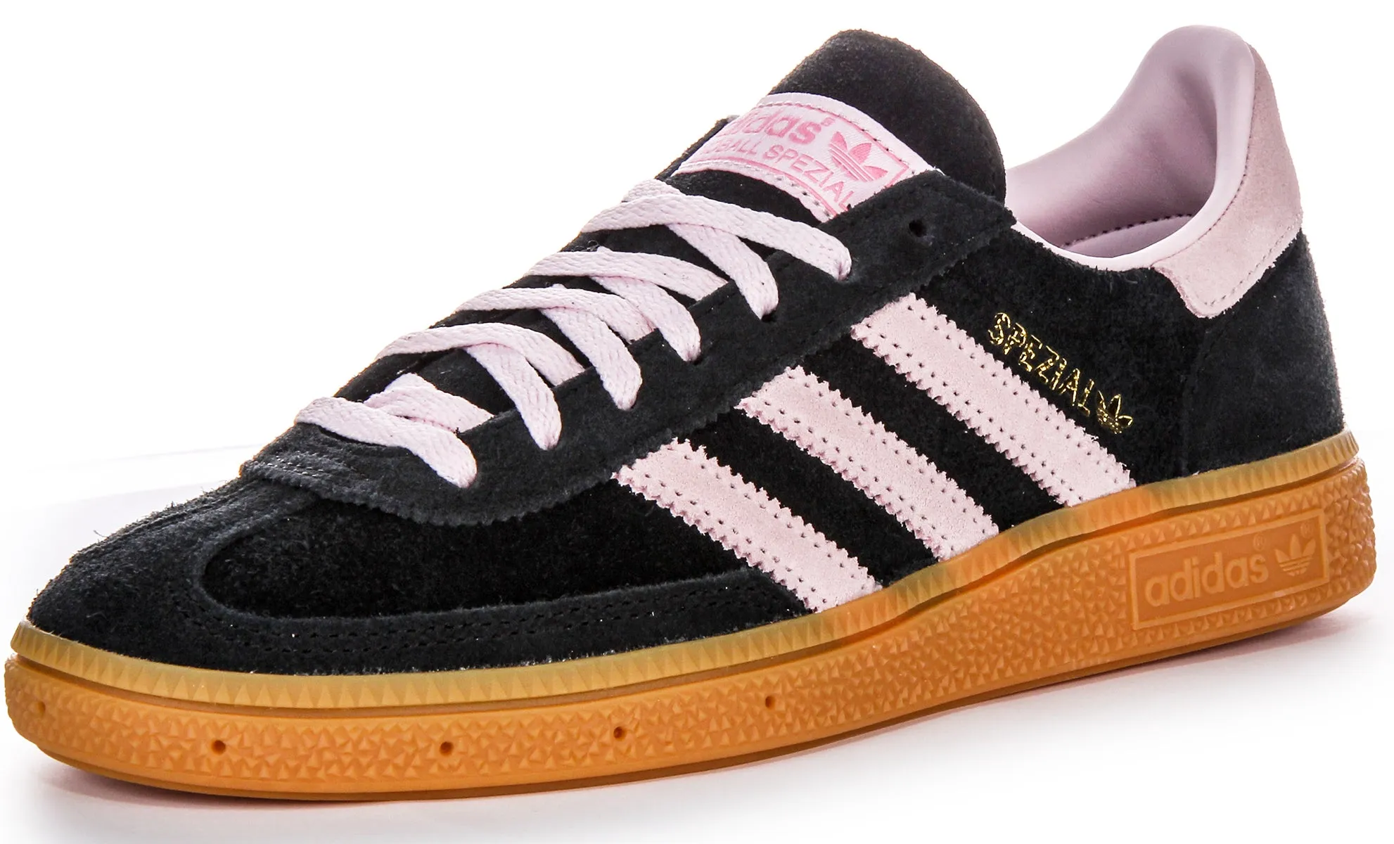 Adidas Handball Spezia In Black Pink For Women Shoes Adidas