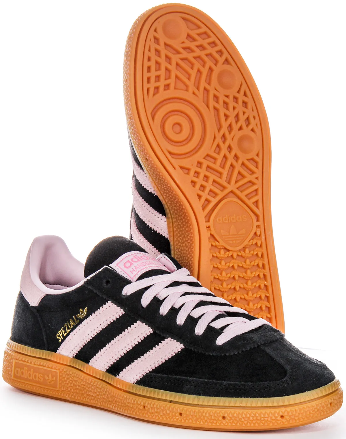 Adidas Handball Spezia In Black Pink For Women Shoes Adidas