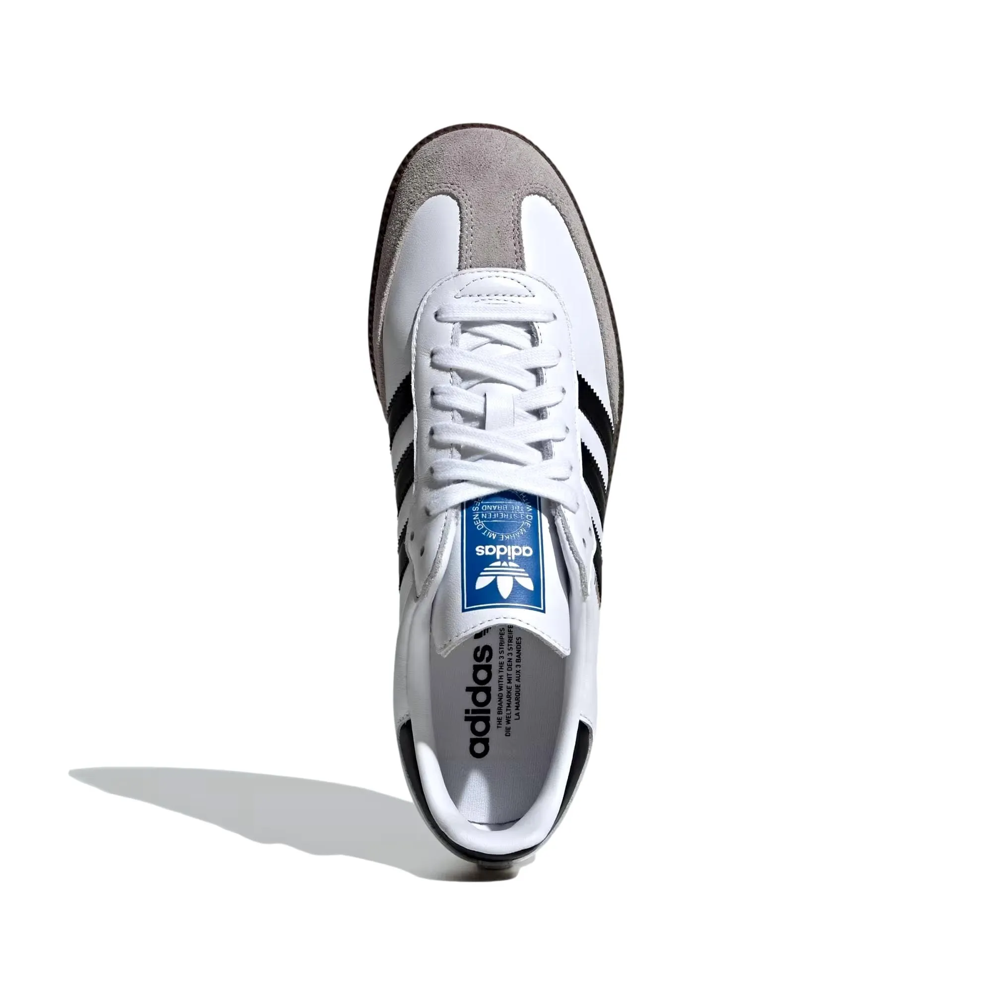 Adidas Samba OG Cloud White/Core Black/Clear Granite  B75806 Men's