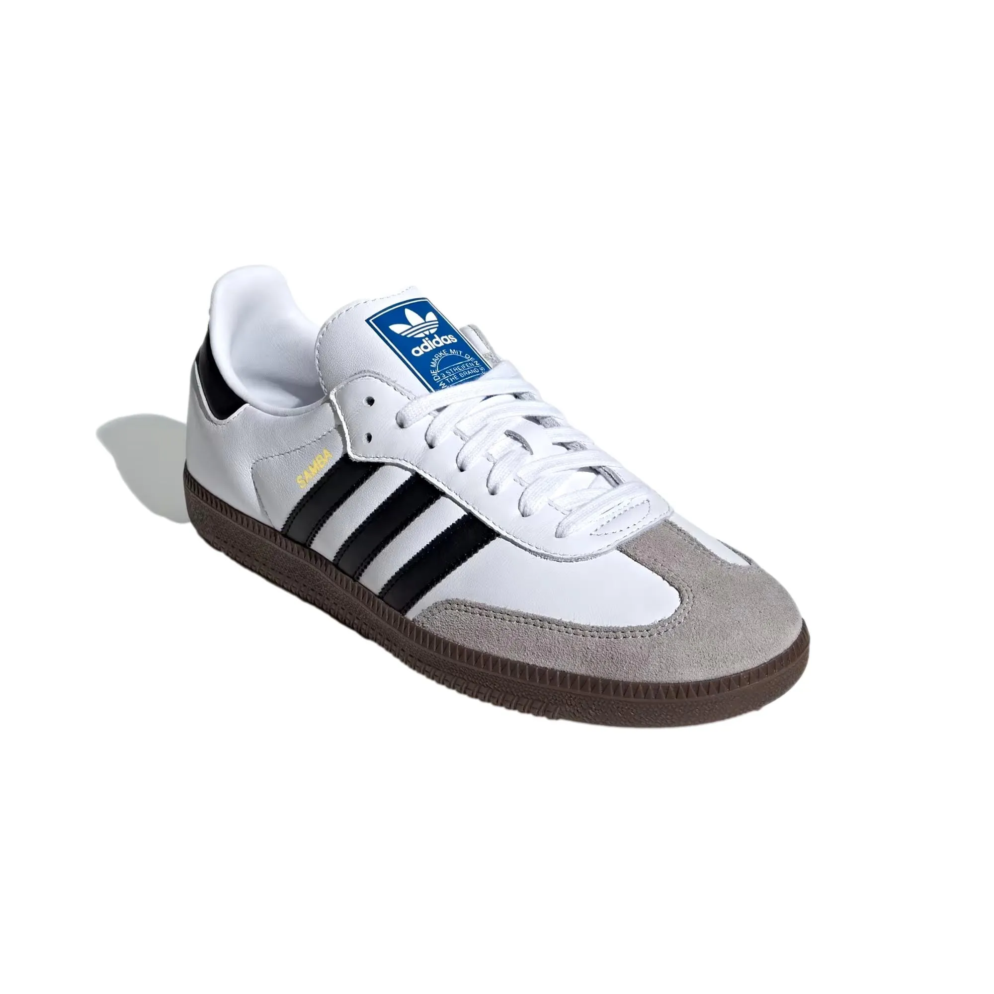Adidas Samba OG Cloud White/Core Black/Clear Granite  B75806 Men's
