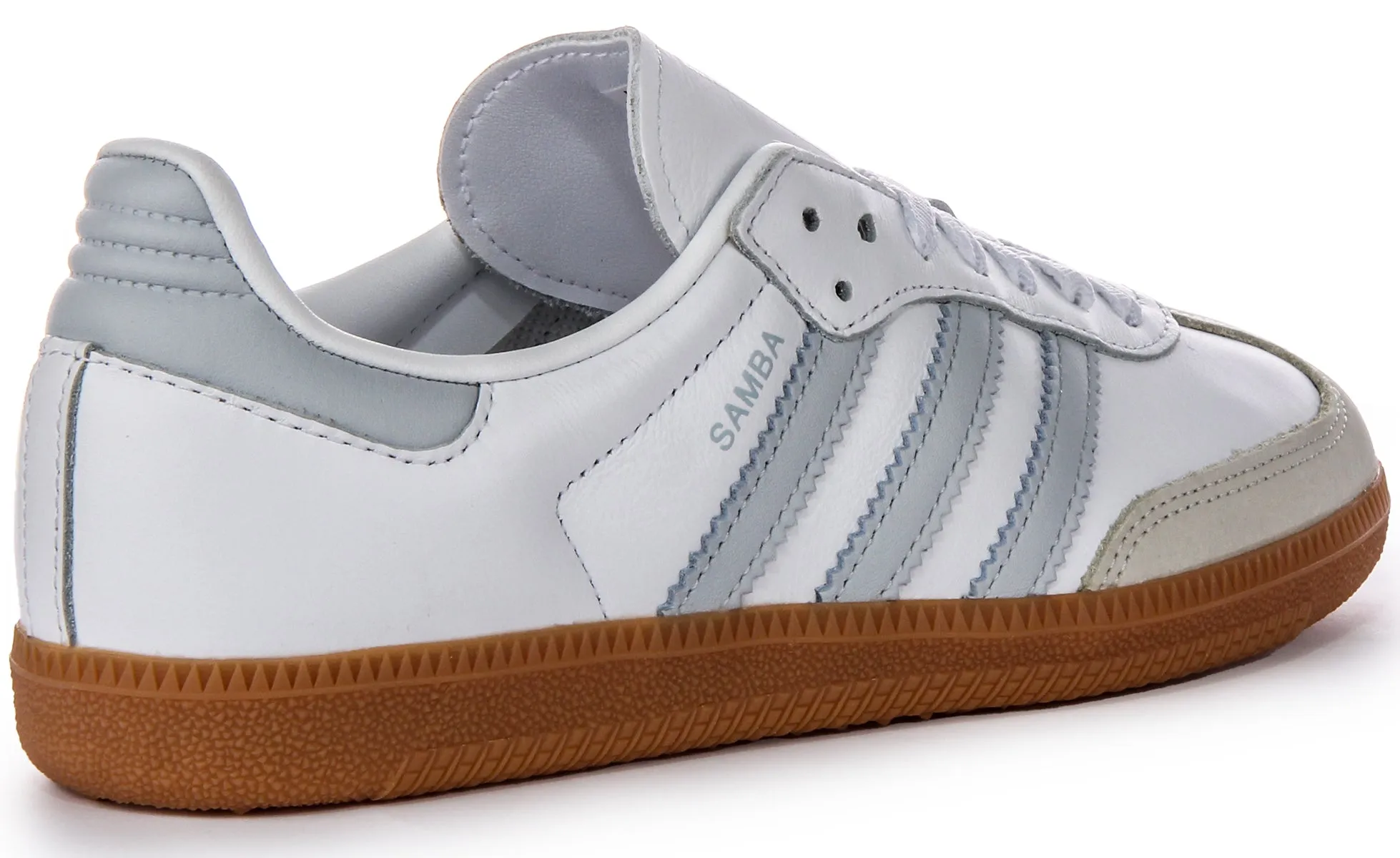 Adidas Samba OG In White Grey For Women Shoes Adidas
