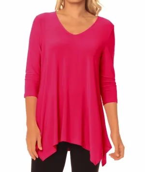 Allison Tunic In Lipstick