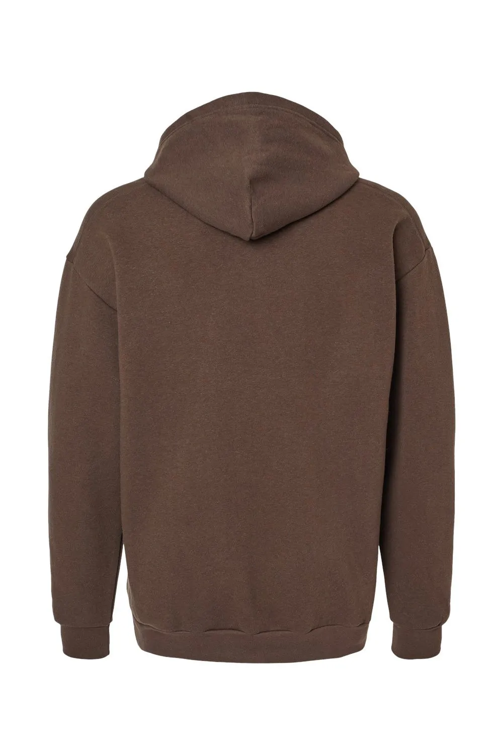 American Apparel Mens ReFlex Fleece Hooded Sweatshirt Hoodie w/ Pouch Pocket - Brown