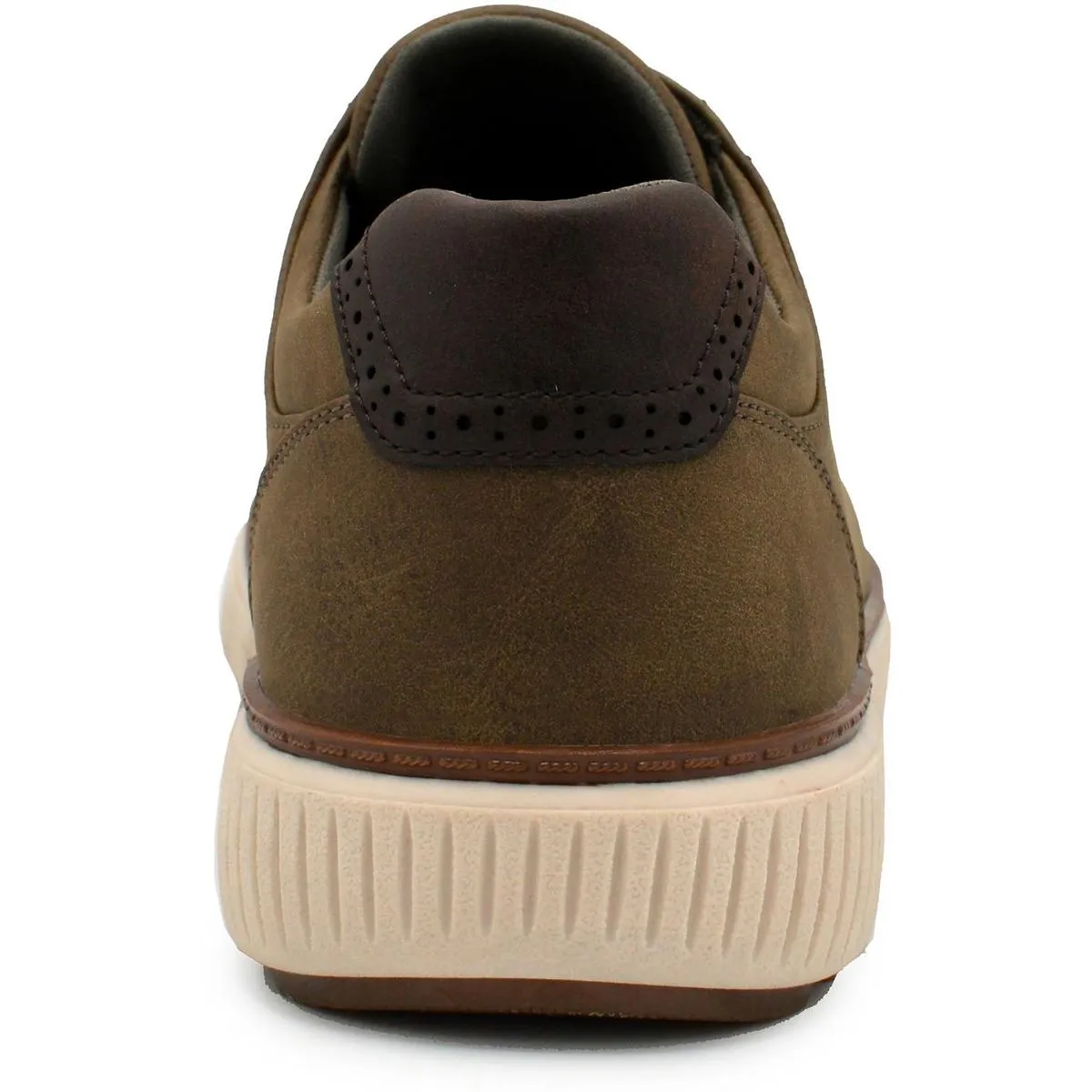 ANSON Mens Lace-Up Faux Leather Casual And Fashion Sneakers