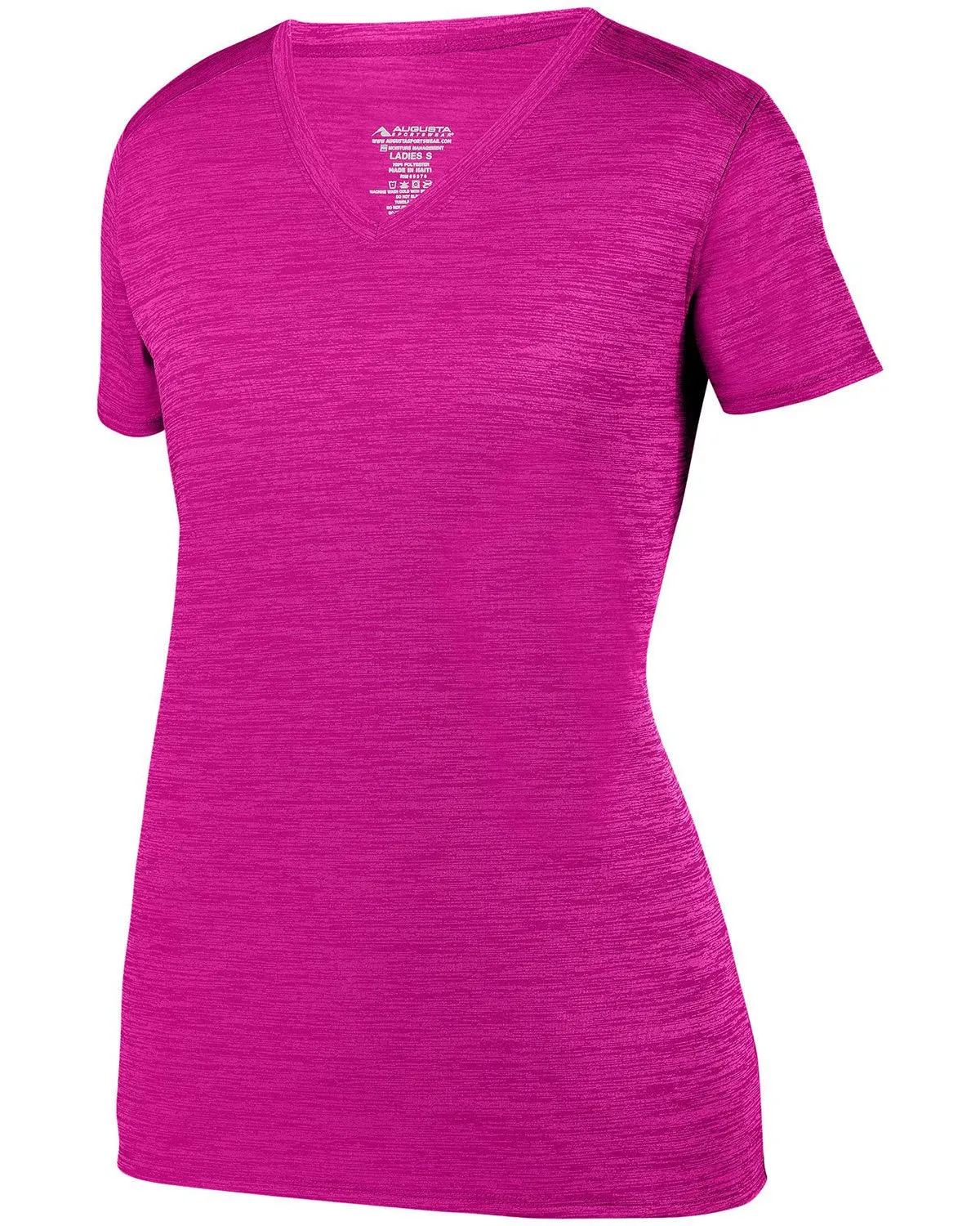 Augusta Sportswear 2902 Ladies' Shadow TonalHeather Short-Sleeve Training T-Shirt