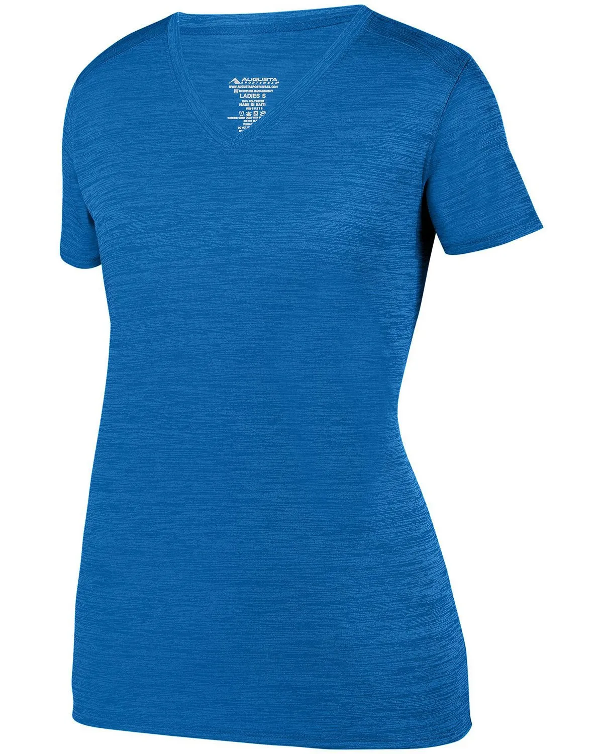 Augusta Sportswear 2902 Ladies' Shadow TonalHeather Short-Sleeve Training T-Shirt