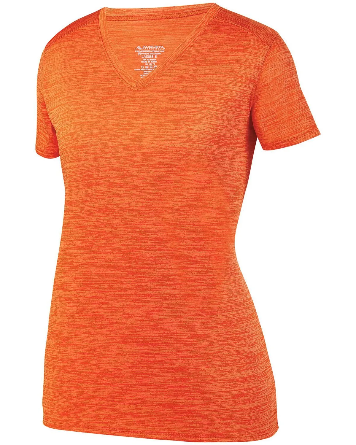 Augusta Sportswear 2902 Ladies' Shadow TonalHeather Short-Sleeve Training T-Shirt