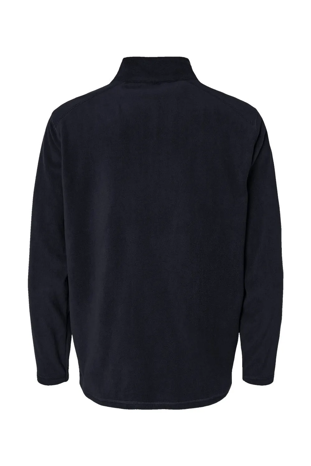 Augusta Sportswear Mens Eco Revive Micro Lite Fleece 1/4 Zip Sweatshirt - Black