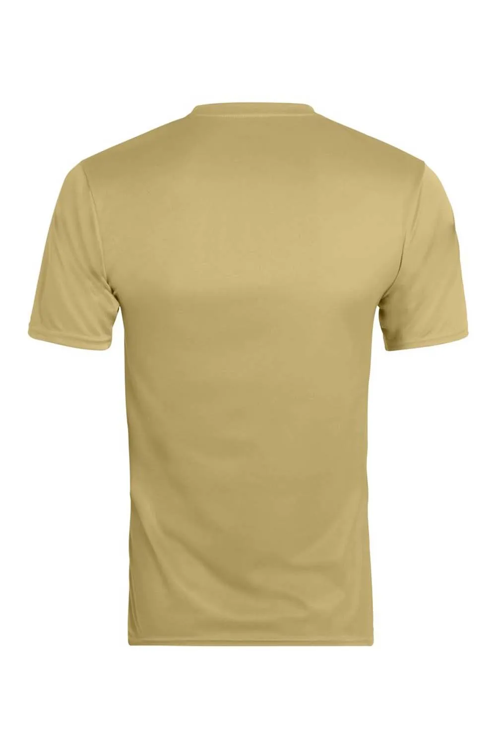 Augusta Sportswear Mens Moisture Wicking Short Sleeve Crewneck T-Shirt - Vegas Gold