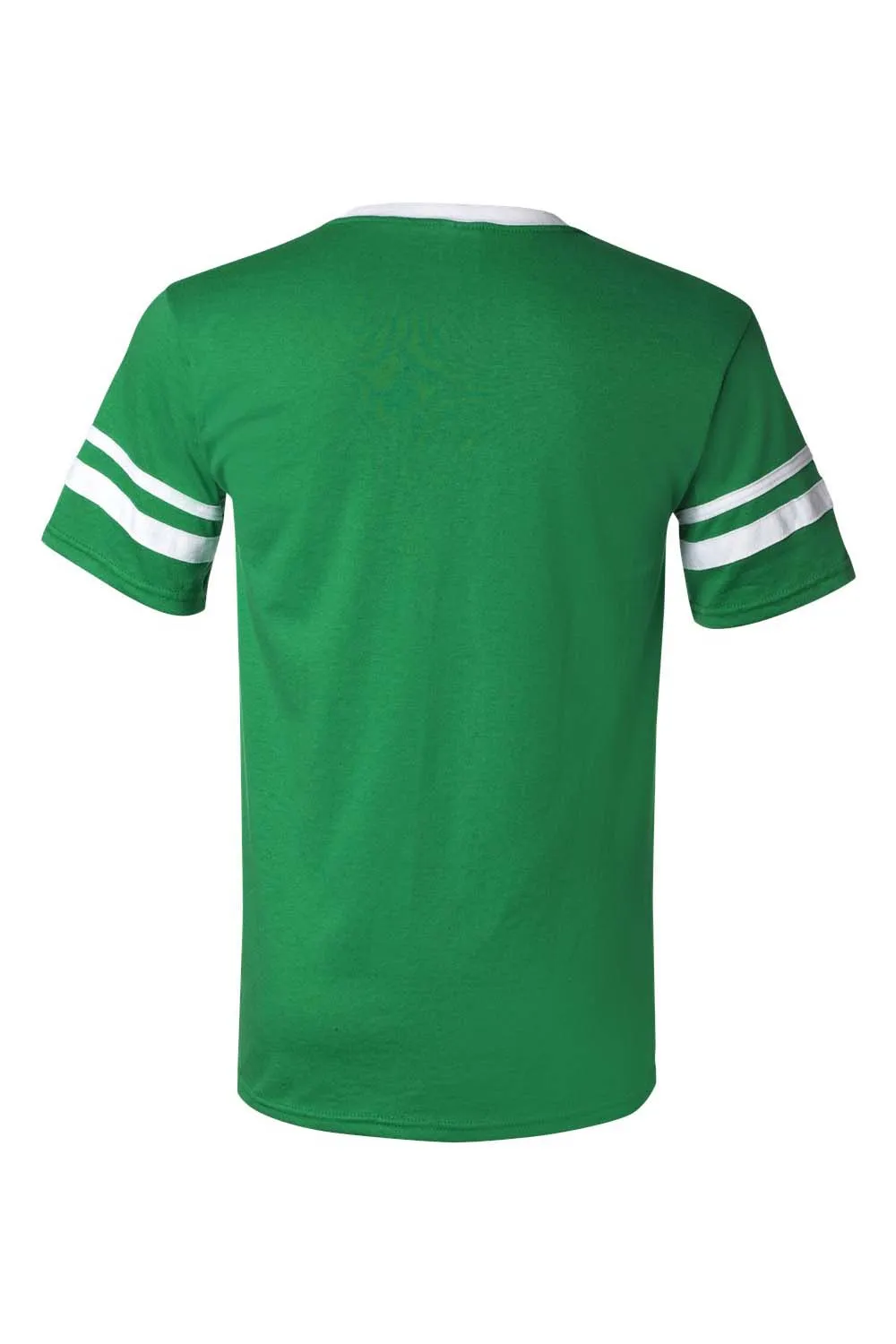Augusta Sportswear Mens Short Sleeve V-Neck T-Shirt - Kelly Green/White