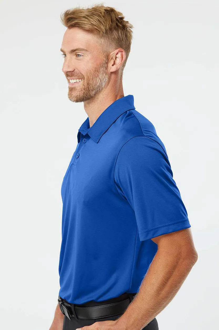 Augusta Sportswear Mens Vital Moisture Wicking Short Sleeve Polo Shirt - Royal Blue