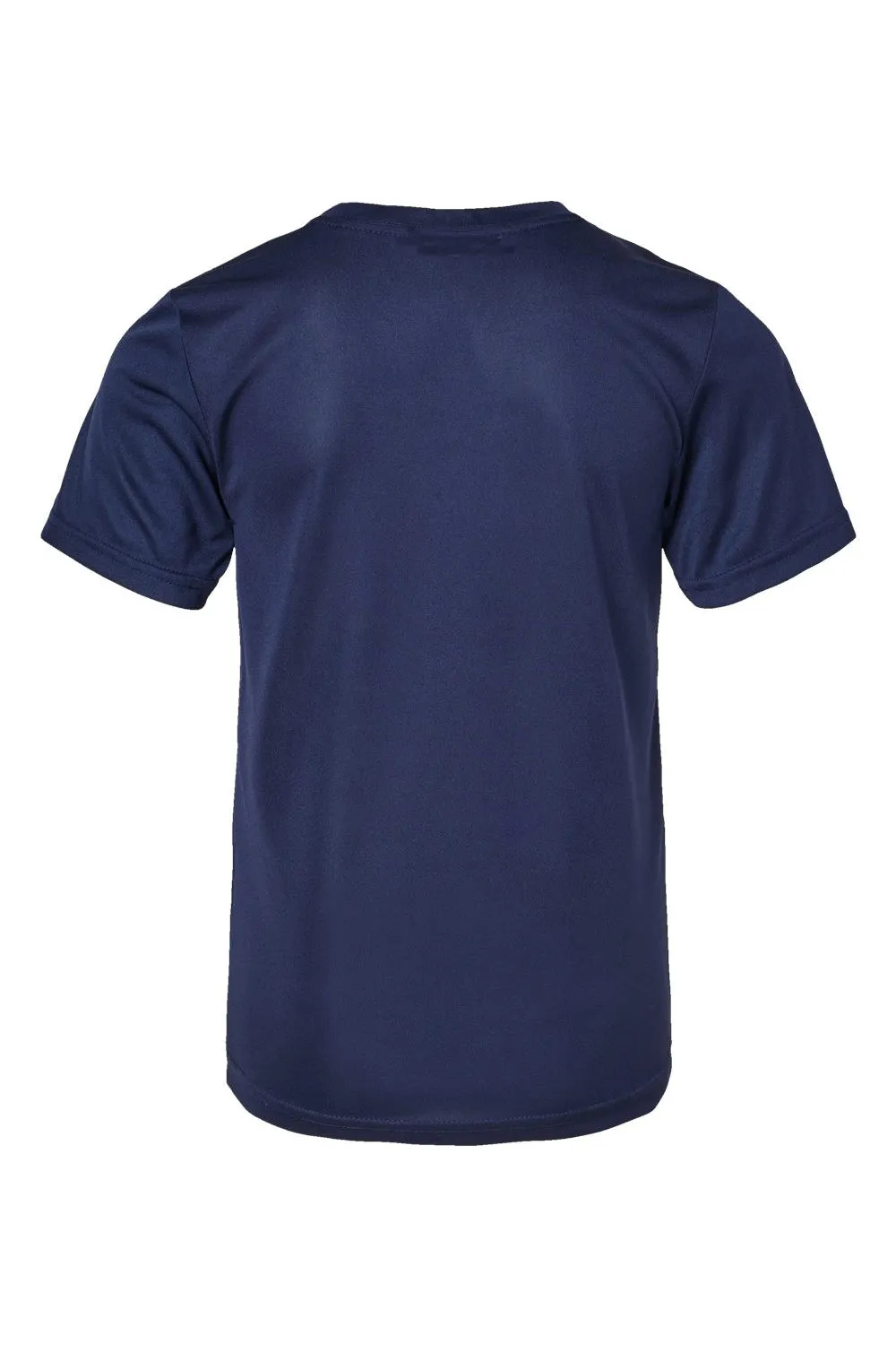 Augusta Sportswear Youth Nexgen Moisture Wicking Short Sleeve Crewneck T-Shirt - Navy Blue