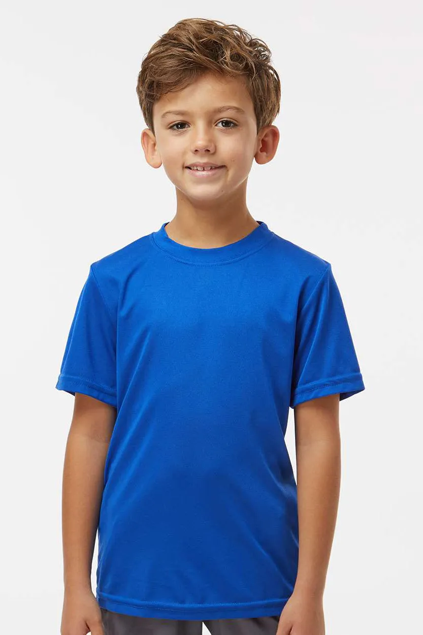Augusta Sportswear Youth Nexgen Moisture Wicking Short Sleeve Crewneck T-Shirt - Royal Blue