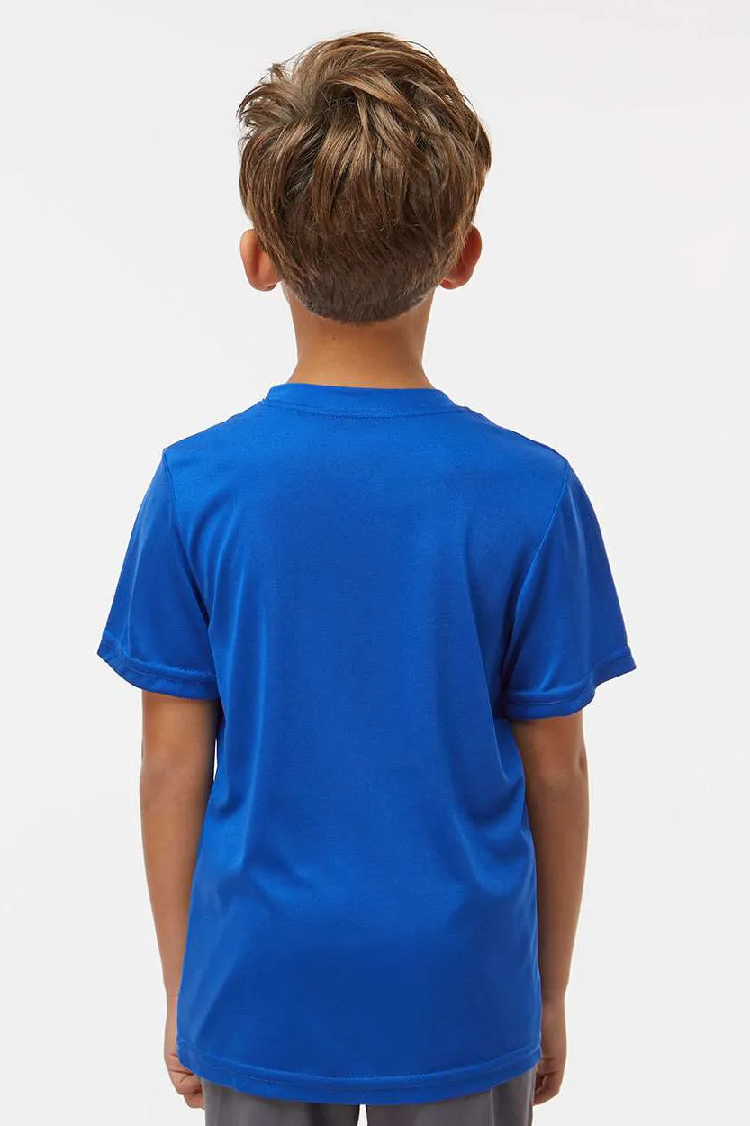 Augusta Sportswear Youth Nexgen Moisture Wicking Short Sleeve Crewneck T-Shirt - Royal Blue