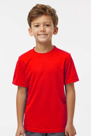 Augusta Sportswear Youth Nexgen Moisture Wicking Short Sleeve Crewneck T-Shirt - Scarlet Red