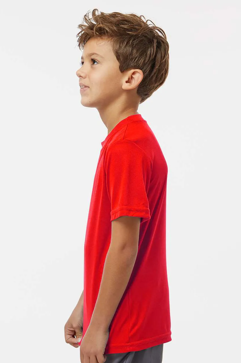 Augusta Sportswear Youth Nexgen Moisture Wicking Short Sleeve Crewneck T-Shirt - Scarlet Red