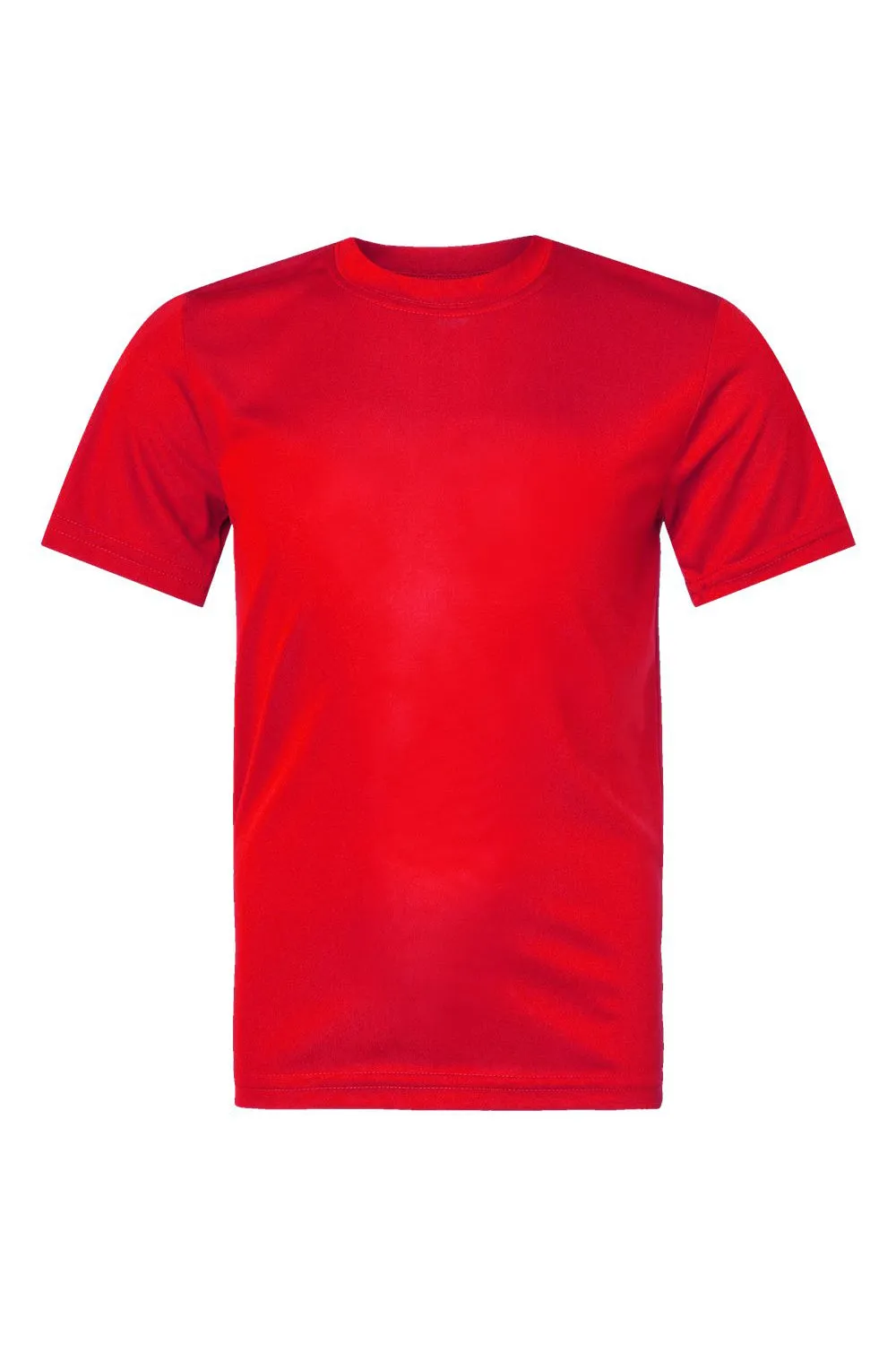 Augusta Sportswear Youth Nexgen Moisture Wicking Short Sleeve Crewneck T-Shirt - Scarlet Red