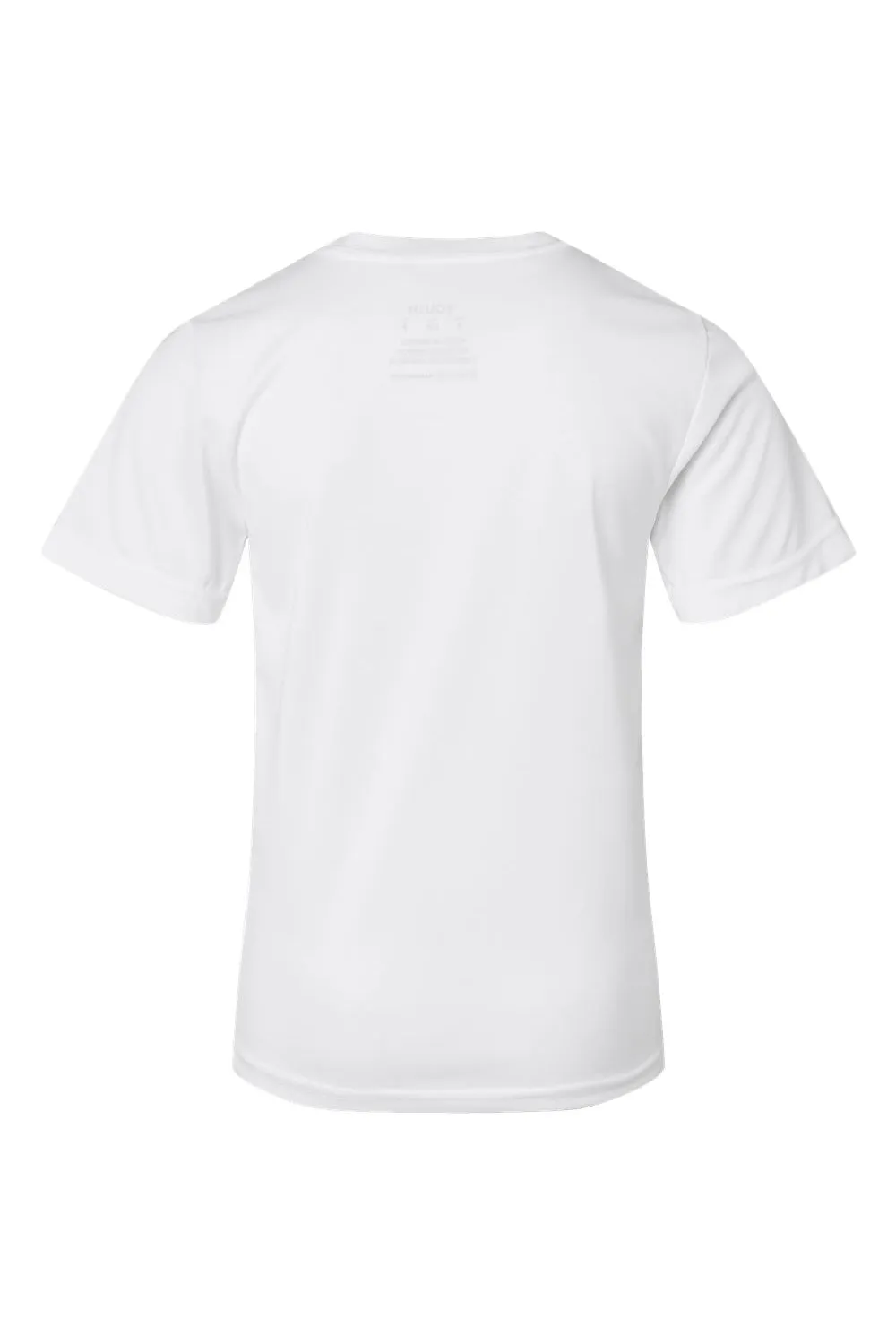Augusta Sportswear Youth Nexgen Moisture Wicking Short Sleeve Crewneck T-Shirt - White