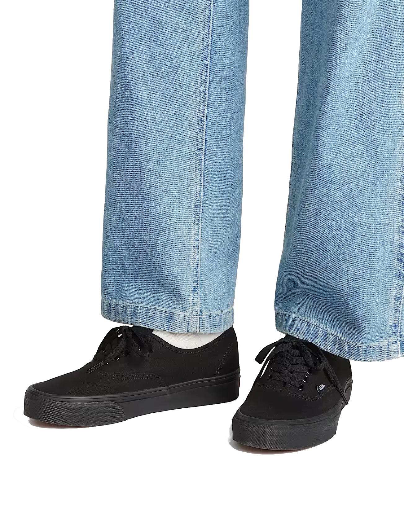 Authentic Shoes  in Black & Black