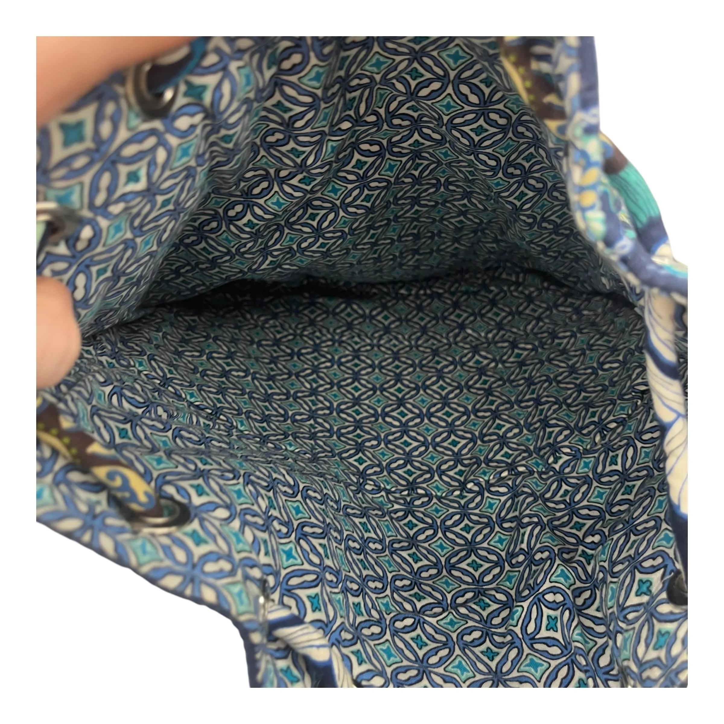 Backpack By Vera Bradley In Blue, Size:Medium vera bradley