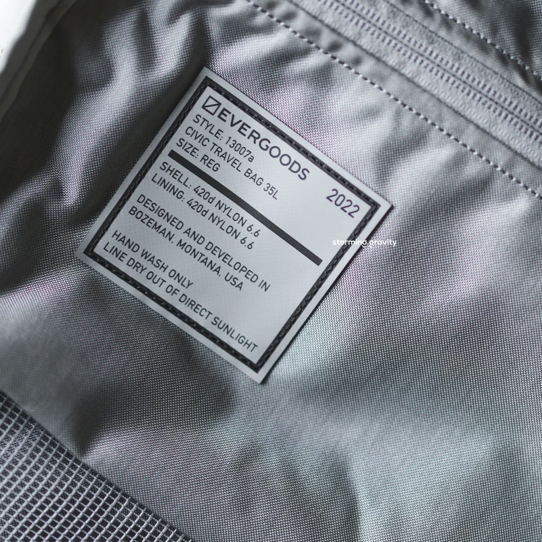 Bags Evergoods Civic Travel Bag 35L - Evergoods