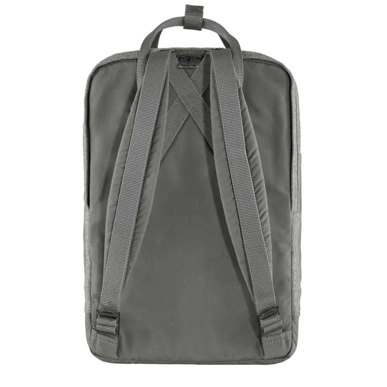 Bags FjallravenBackpack Men Fjallraven Kanken Re-Wool Laptop 15  Granite Grey