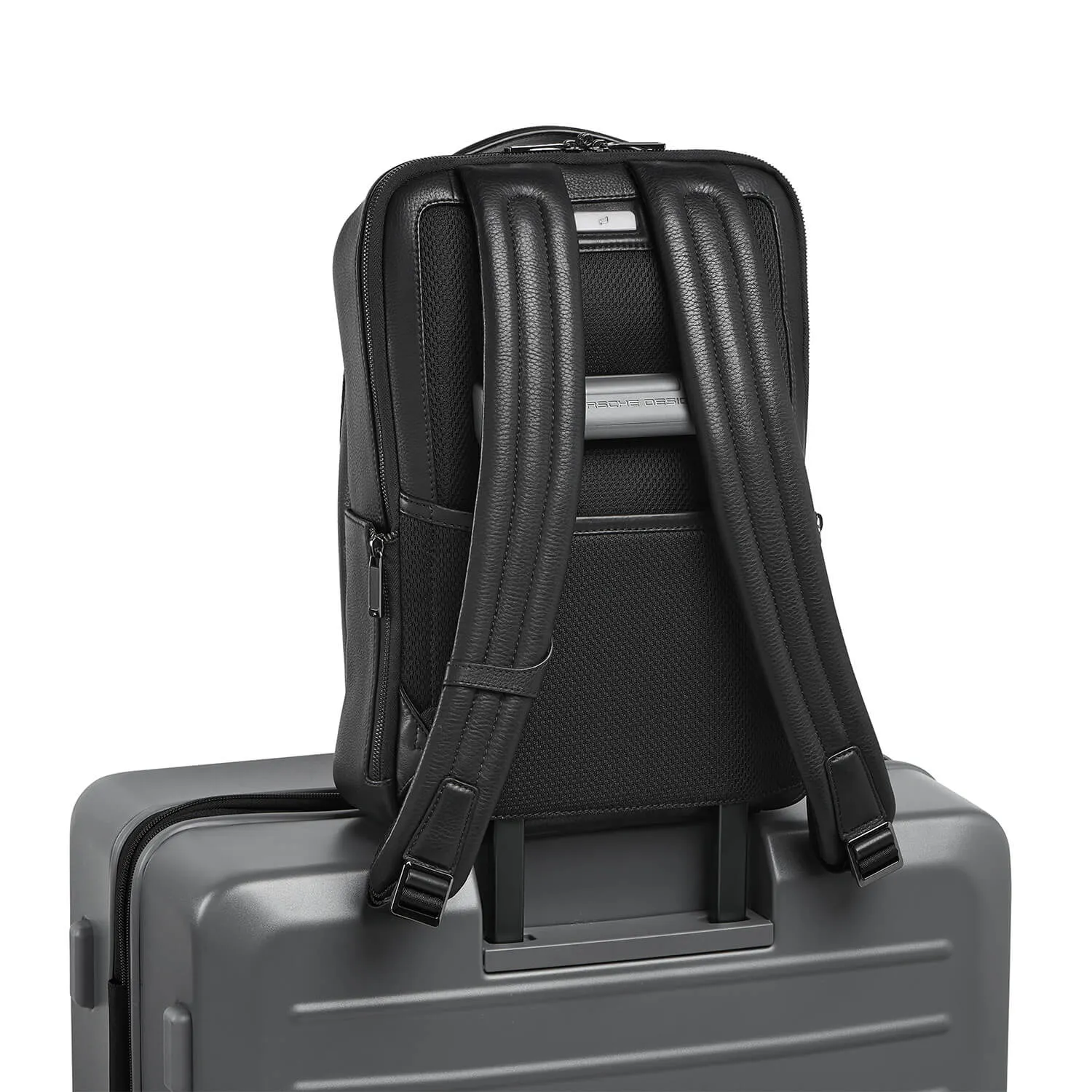 Bags Porsche Design Porsche Design Roadster Leather Backpack XS - Black