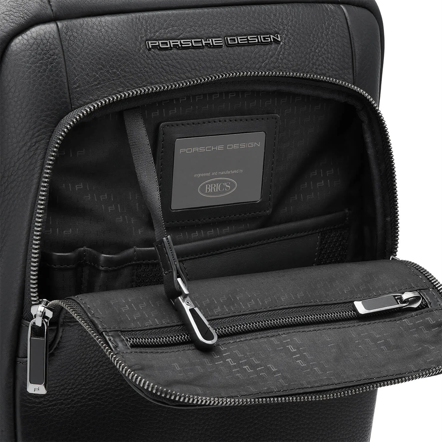 Bags Porsche Design Porsche Design Roadster Leather Backpack XS - Black