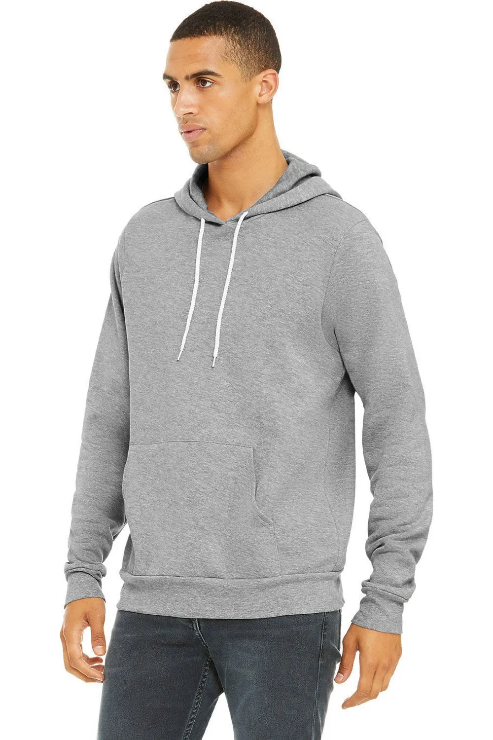Bella   Canvas Unisex Pullover Polycotton Fleece Hooded Sweatshirt / Hoodie