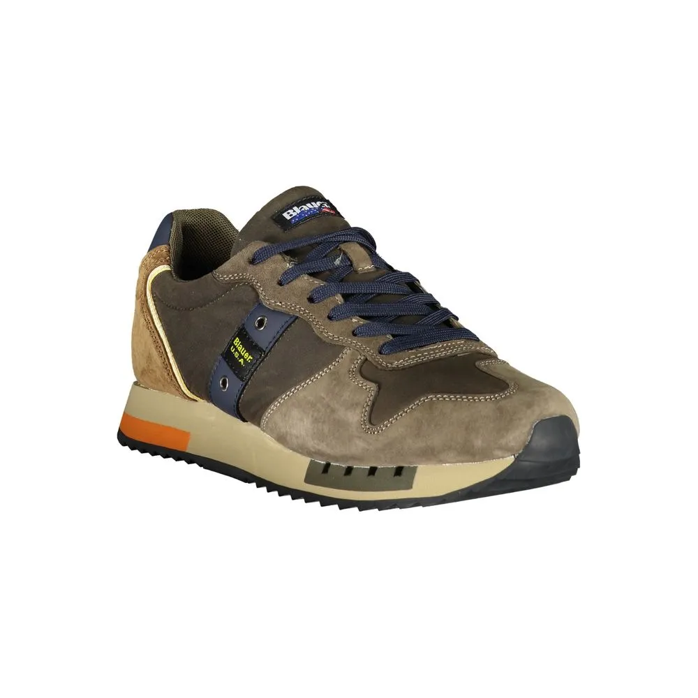 Blauer  Polyester Men's Sneaker