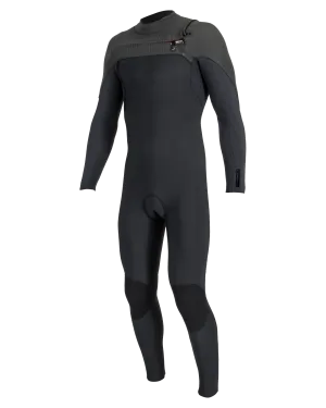 Blueprint 5/4mm  Chest Zip Wetsuit in Black & Raven