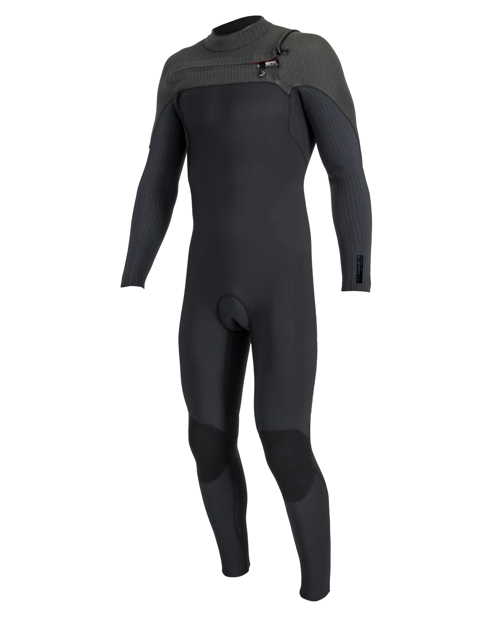 Blueprint 5/4mm  Chest Zip Wetsuit in Black & Raven