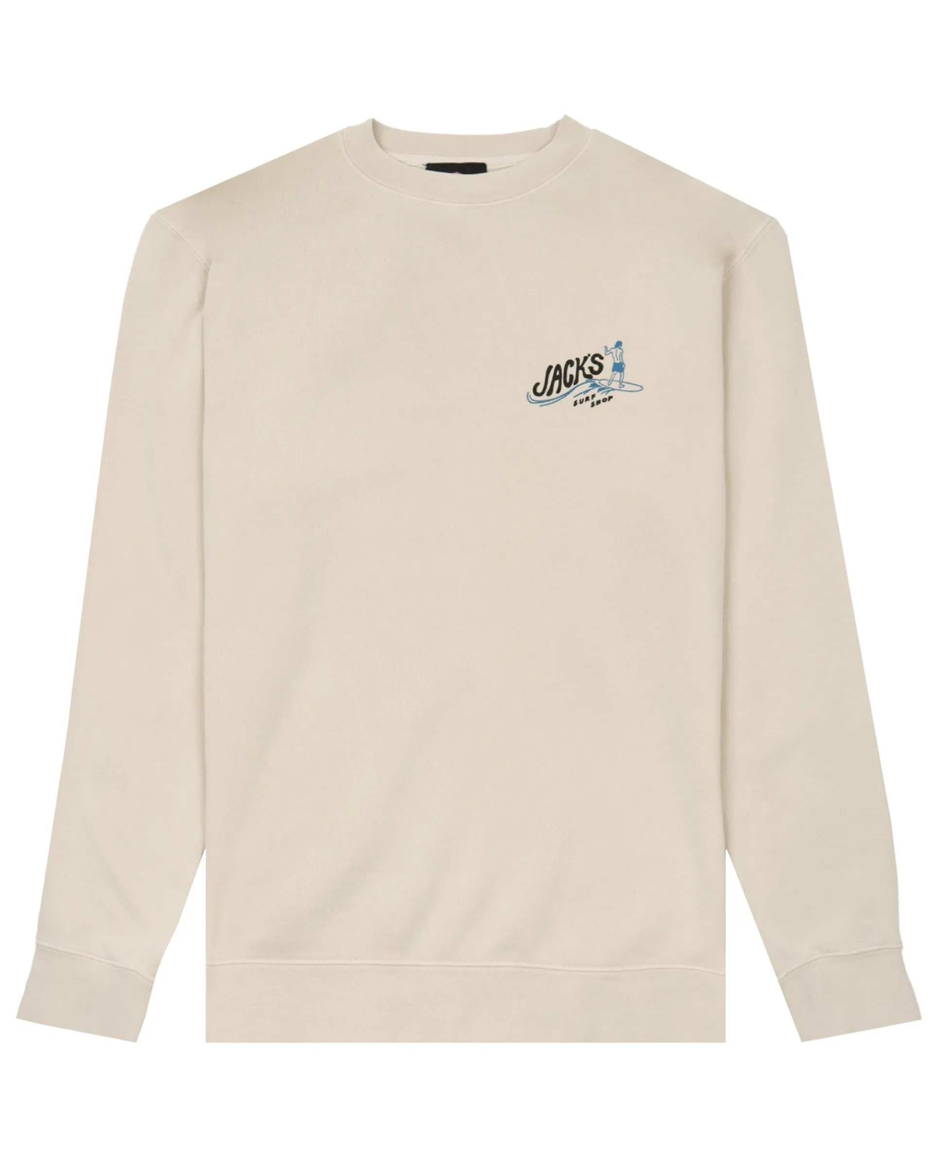 Bobber Pigment Dye Crewneck Sweatshirt - Pigment Cement