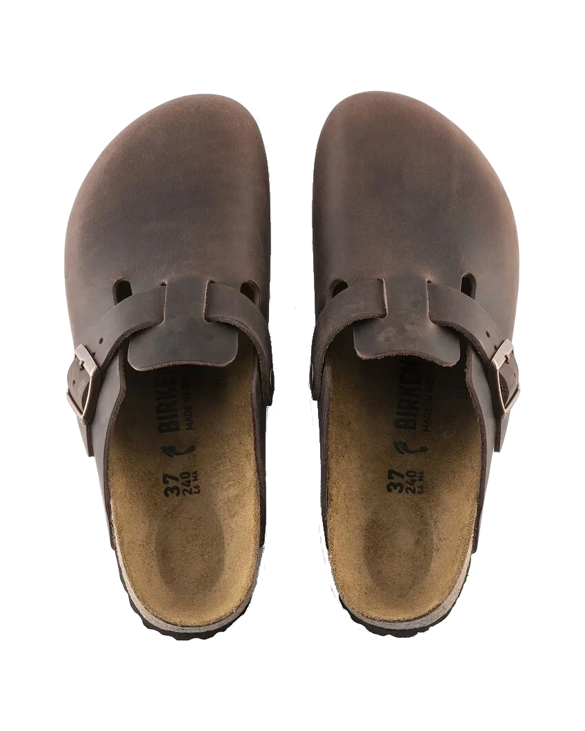Boston Oiled Leather Sandal in Habana