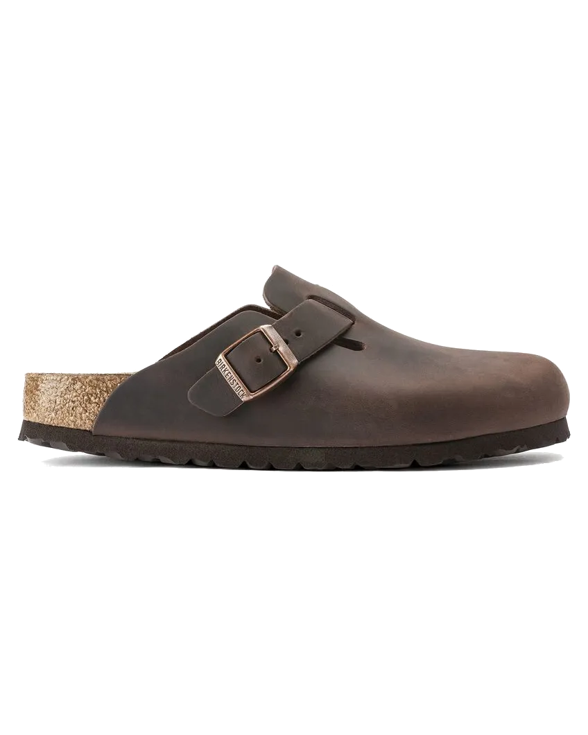 Boston Oiled Leather Sandal in Habana