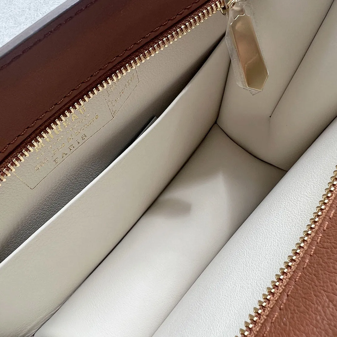 Bregancon Stand Up Mini Zip, Saddle Moreau Bags