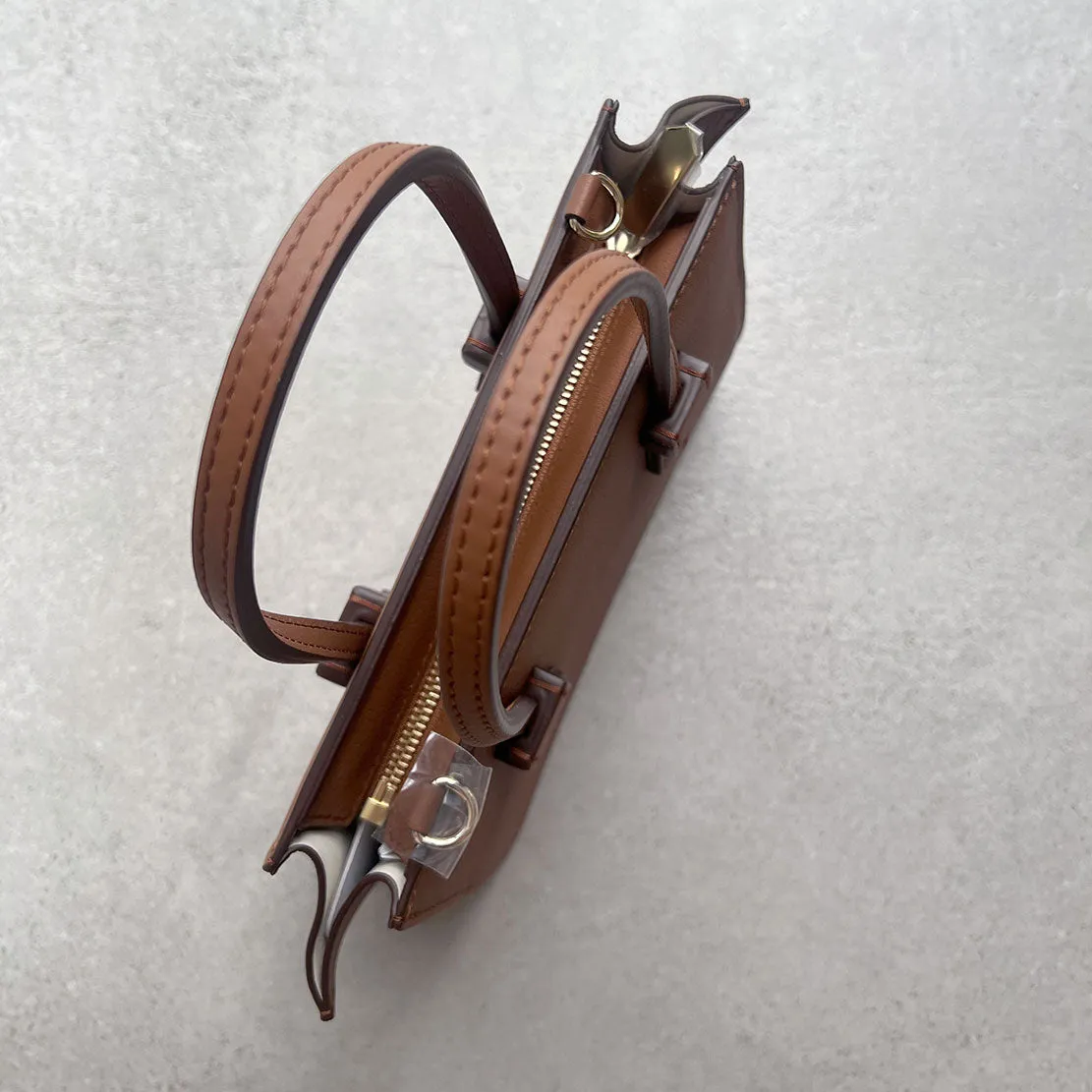 Bregancon Stand Up Mini Zip, Saddle Moreau Bags