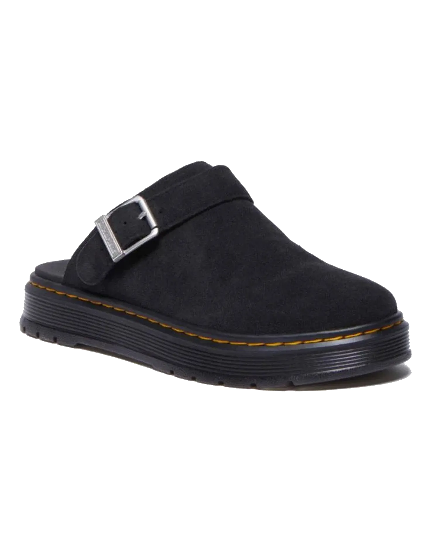 Brookline Bronx Suede Mules in Black