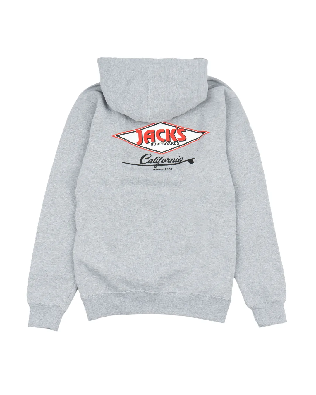 Cal Diamond Classic Pullover Hoodie - Heather Grey