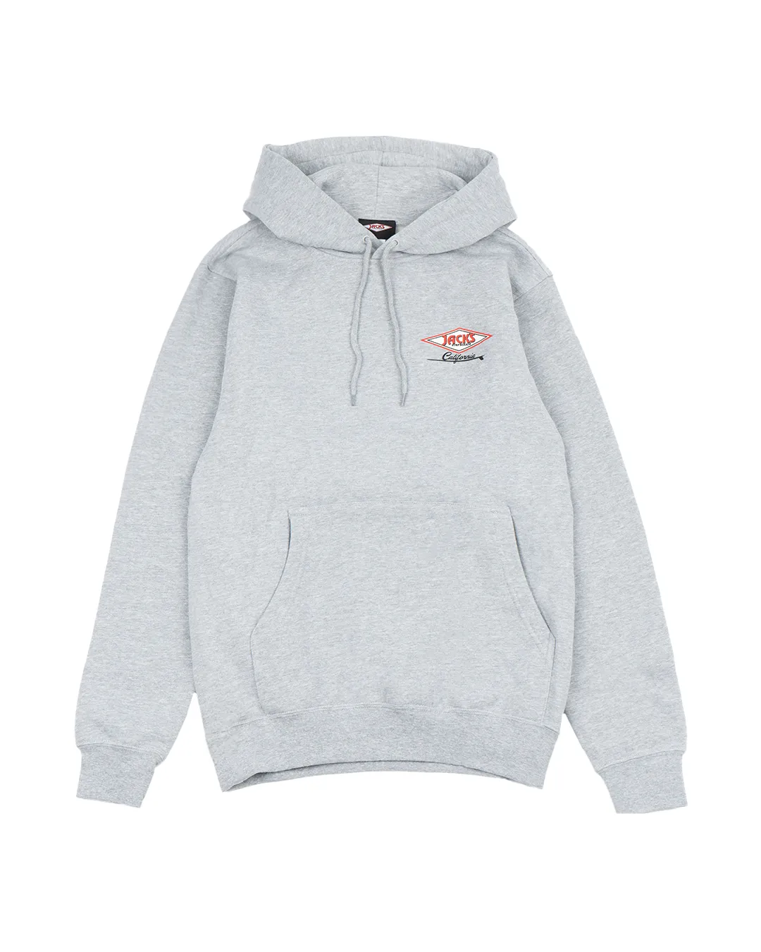 Cal Diamond Classic Pullover Hoodie - Heather Grey