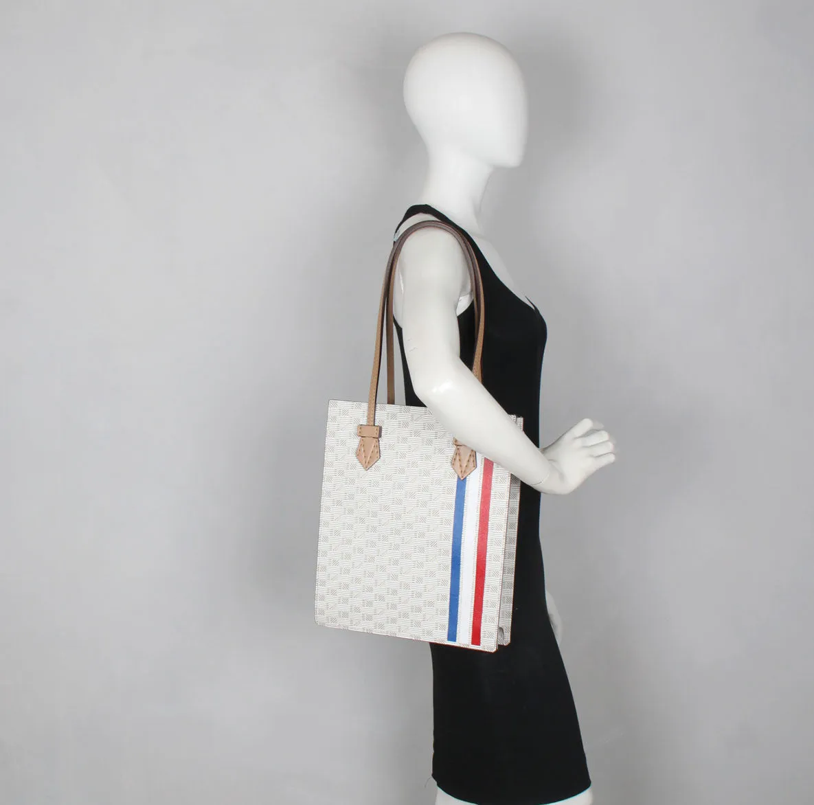 Cannes Vertical, Stripes, Milk Moreau Bags