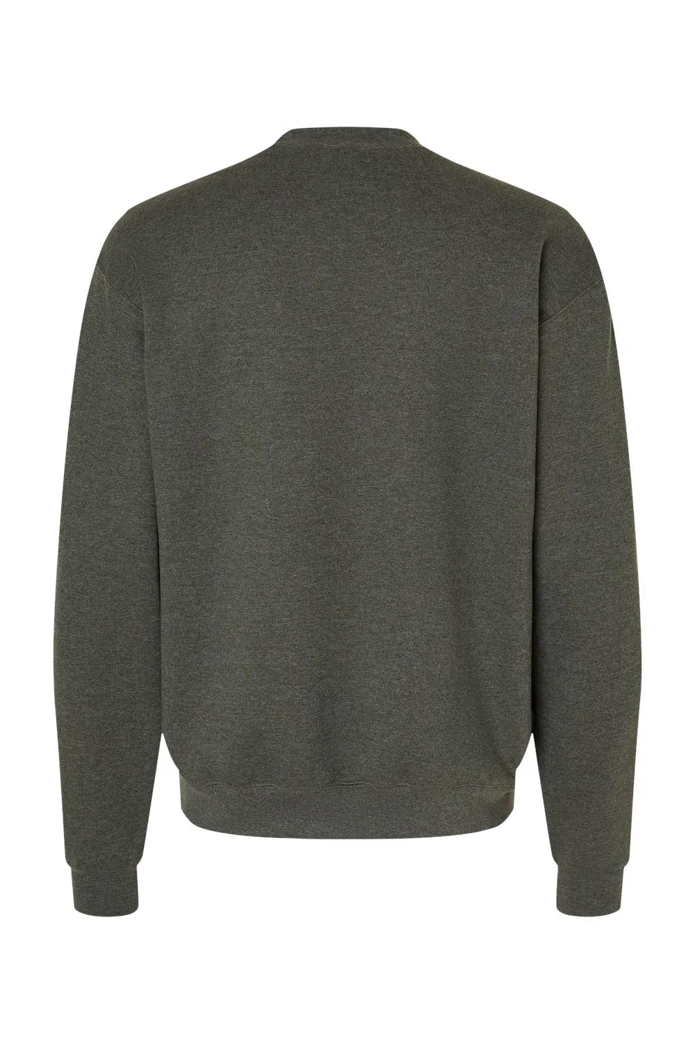 Champion Mens Double Dry Eco Moisture Wicking Fleece Crewneck Sweatshirt - Heather Dark Green