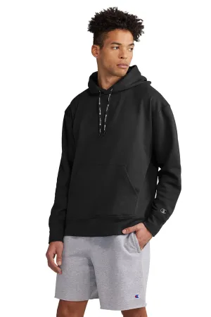 Champion Mens Sport Hooded Sweatshirt Hoodie w/ Pouch Pocket - Black