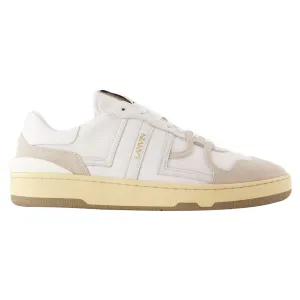 Clay Sneakers - Lanvin - Leather - White