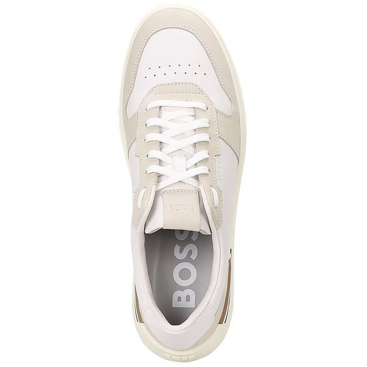 Clint Mens Solid Leather Casual And Fashion Sneakers