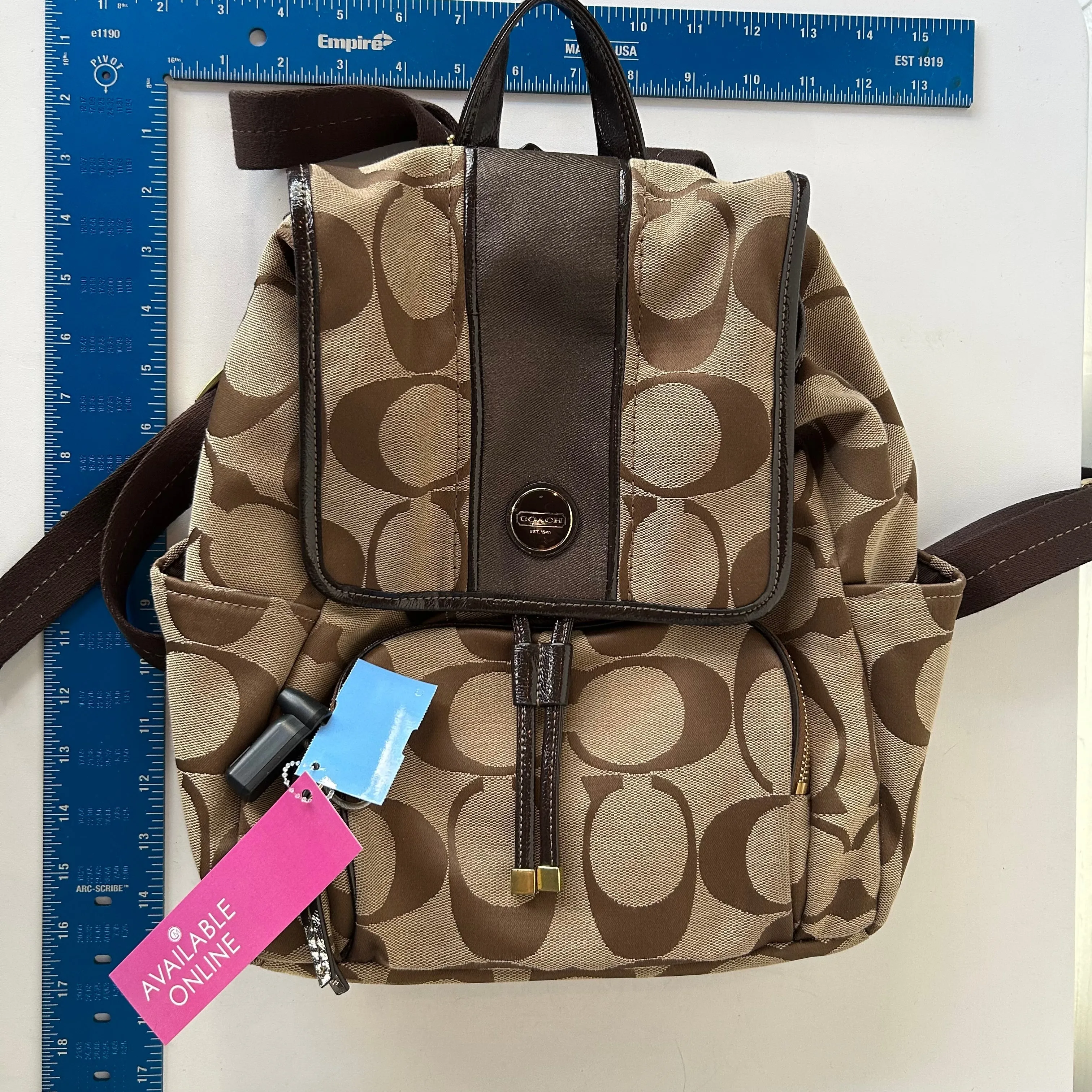 Coach Bags Backpack Designer By Coach, Size: Medium